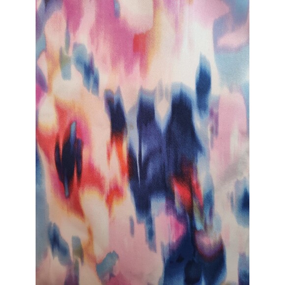 Women's I.N.C. Sleeveless Watercolor Design Dress Size 4 Multicolor - Picture 4 of 7